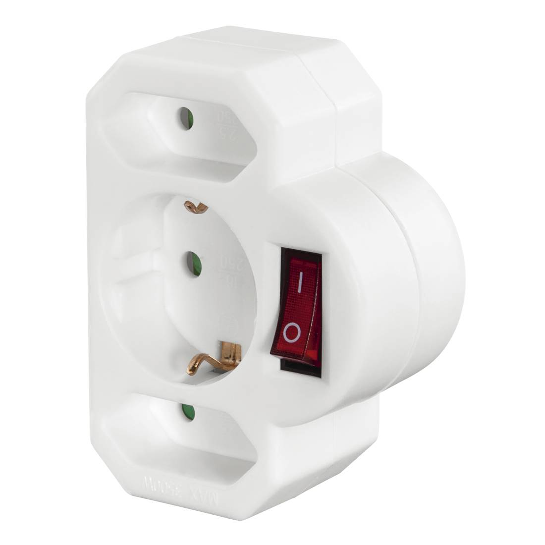 Hama 00223217 - Gerade - Gerade - Typ C (Euro-Stecker) - Typ C - Weiß