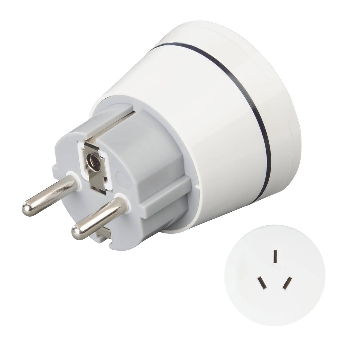 Hama 00223453 - Typ E/F hybrid - Typ I (AU) - Gerade - Gerade - 100 - 250 V - Weiß