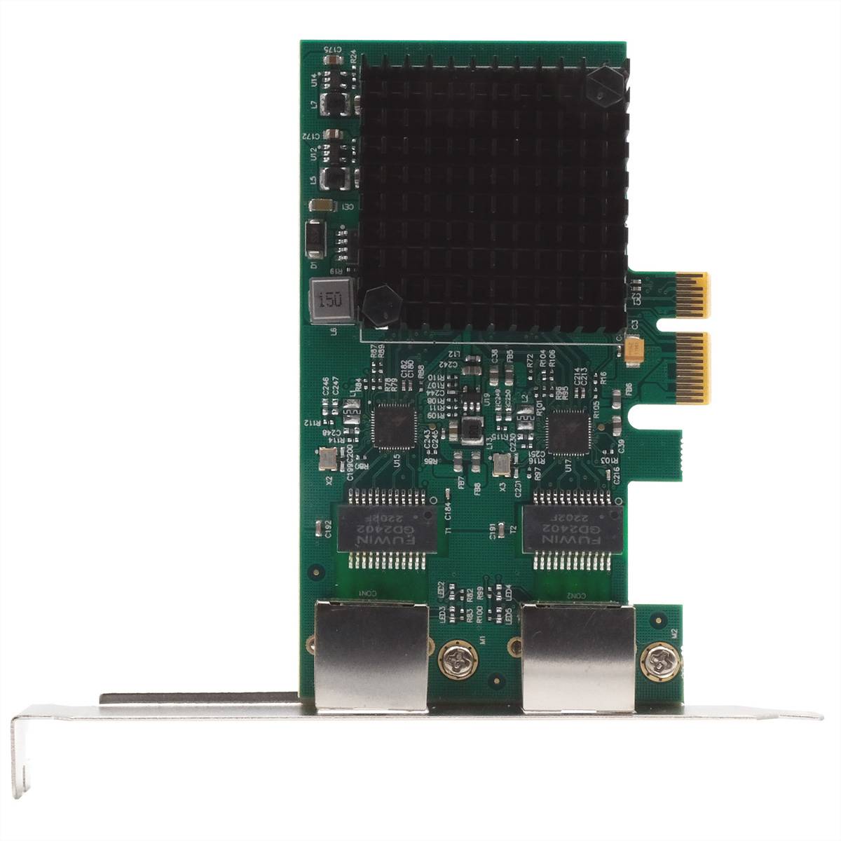 EXSYS EX-60112 2-Port 2.5Gigabit PCIe Netzwerkkarte