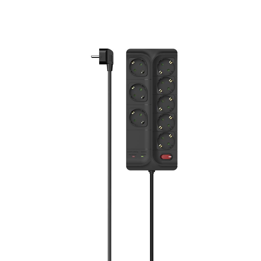 Hama Steckdosenleiste 8-fachÜberspannungsschutz Schalter 1.5 m - Steckdosenleiste - 1,5 m