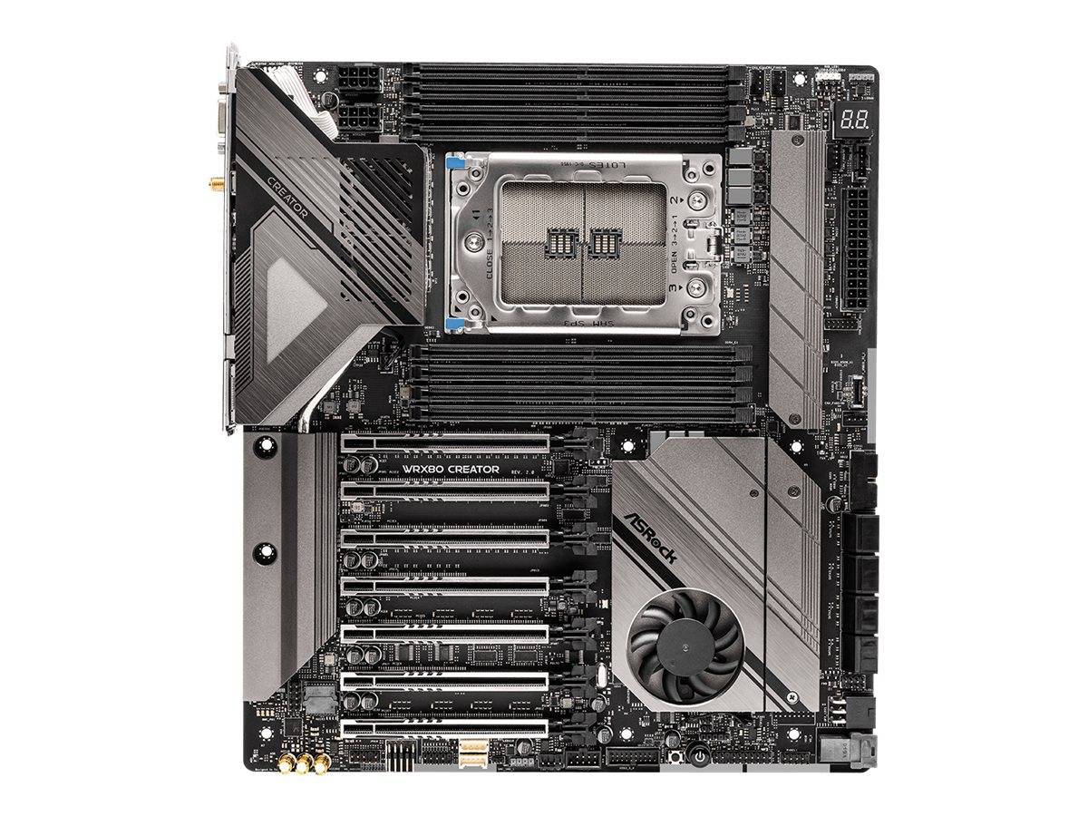 ASRock WRX80 Creator R2.0 - Motherboard - E-ATX - Socket sWRX8 - AMD WRX80 Chipsatz - USB 3.2 Gen 1, USB 3.2 Gen 2, USB4