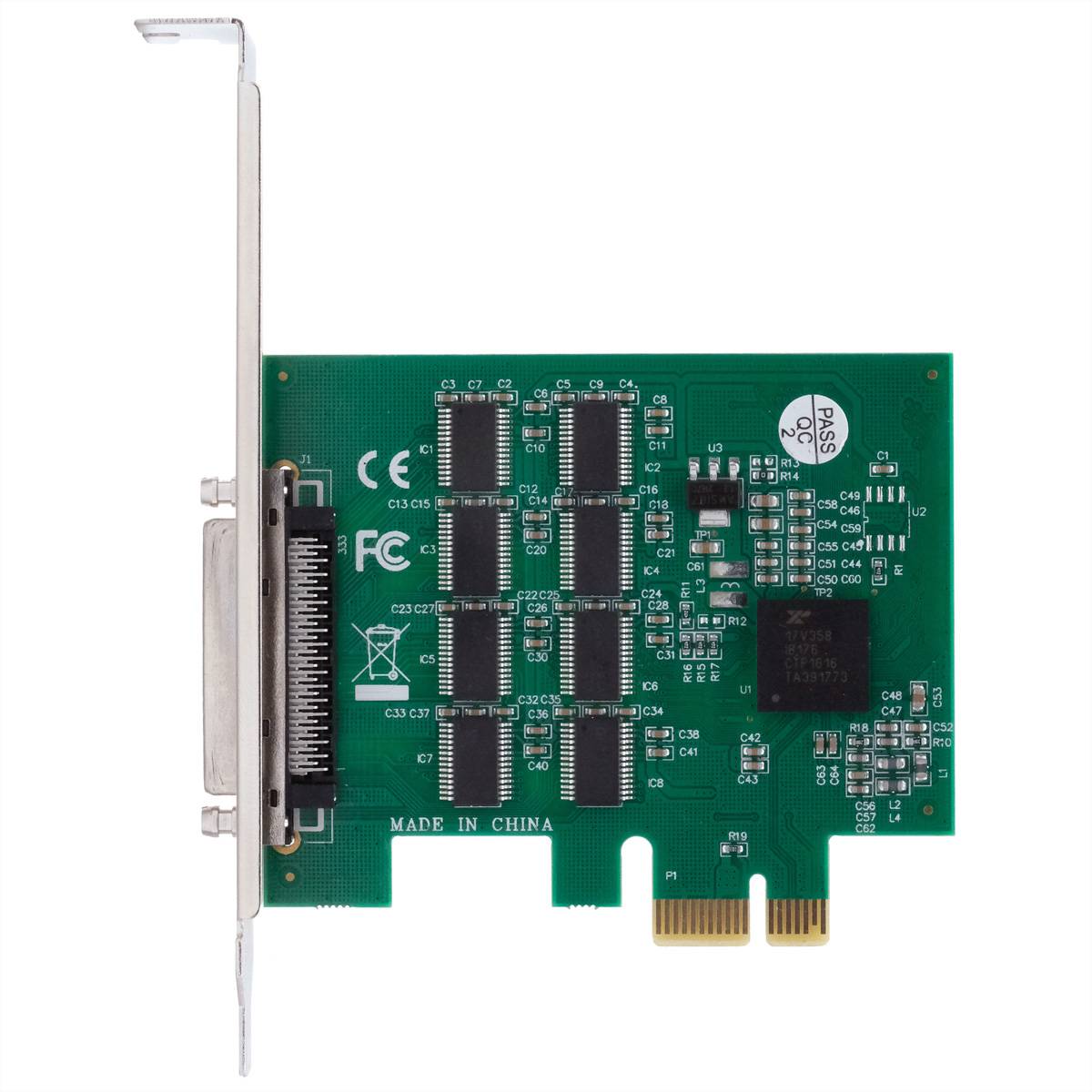 EXSYS EX-46028 8S Seriell RS-232 PCIe Karte