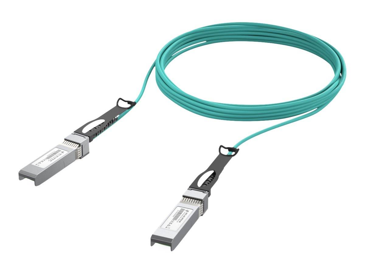Ubiquiti - 25GBase-AOC Direktanschlusskabel - SFP28 zu SFP28 - 5 m - 3 mm - Glasfaser - Active Optical Cable (AOC)