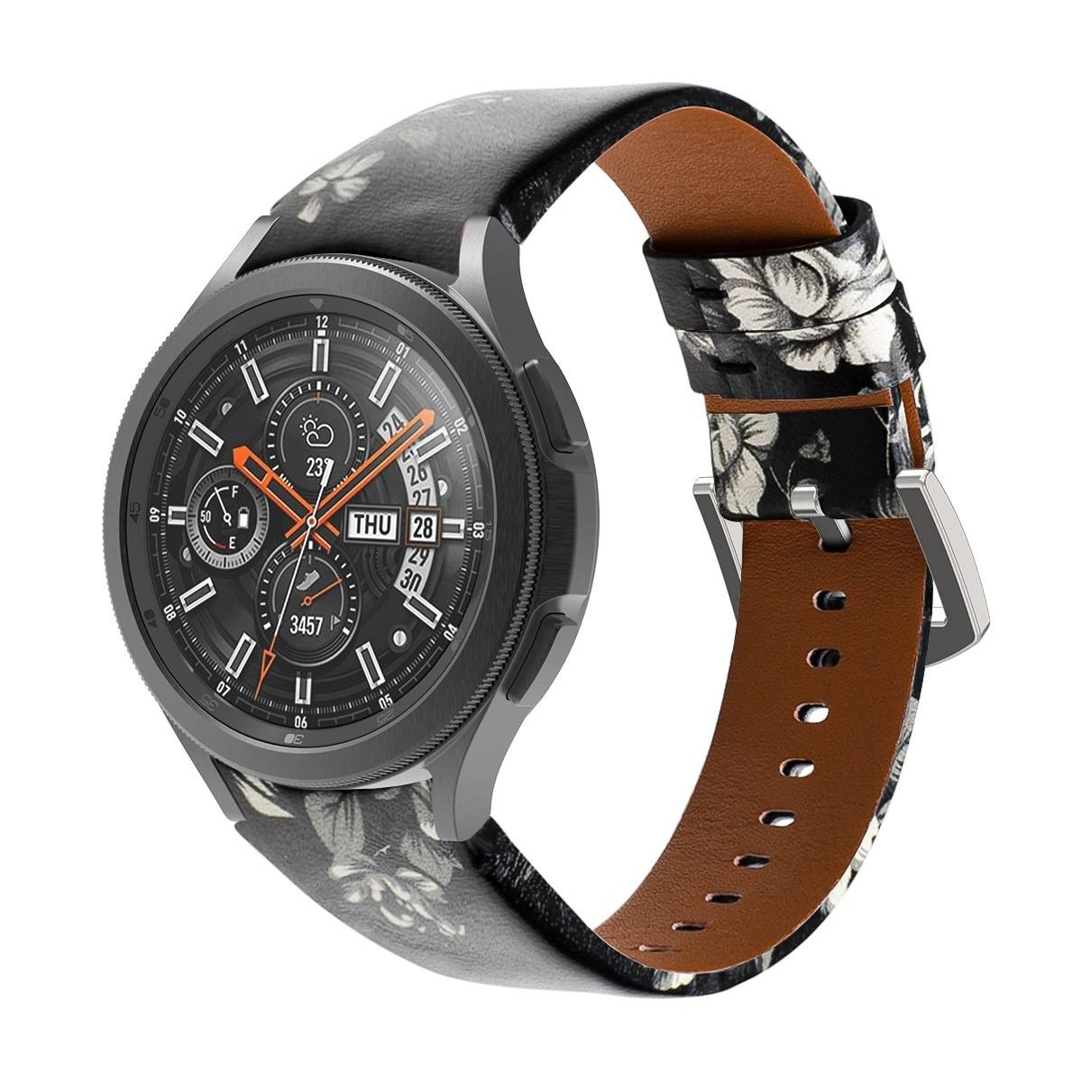 Für Samsung Galaxy Watch FE 6 5 4 Normal Pro Classic Kunstleder Band