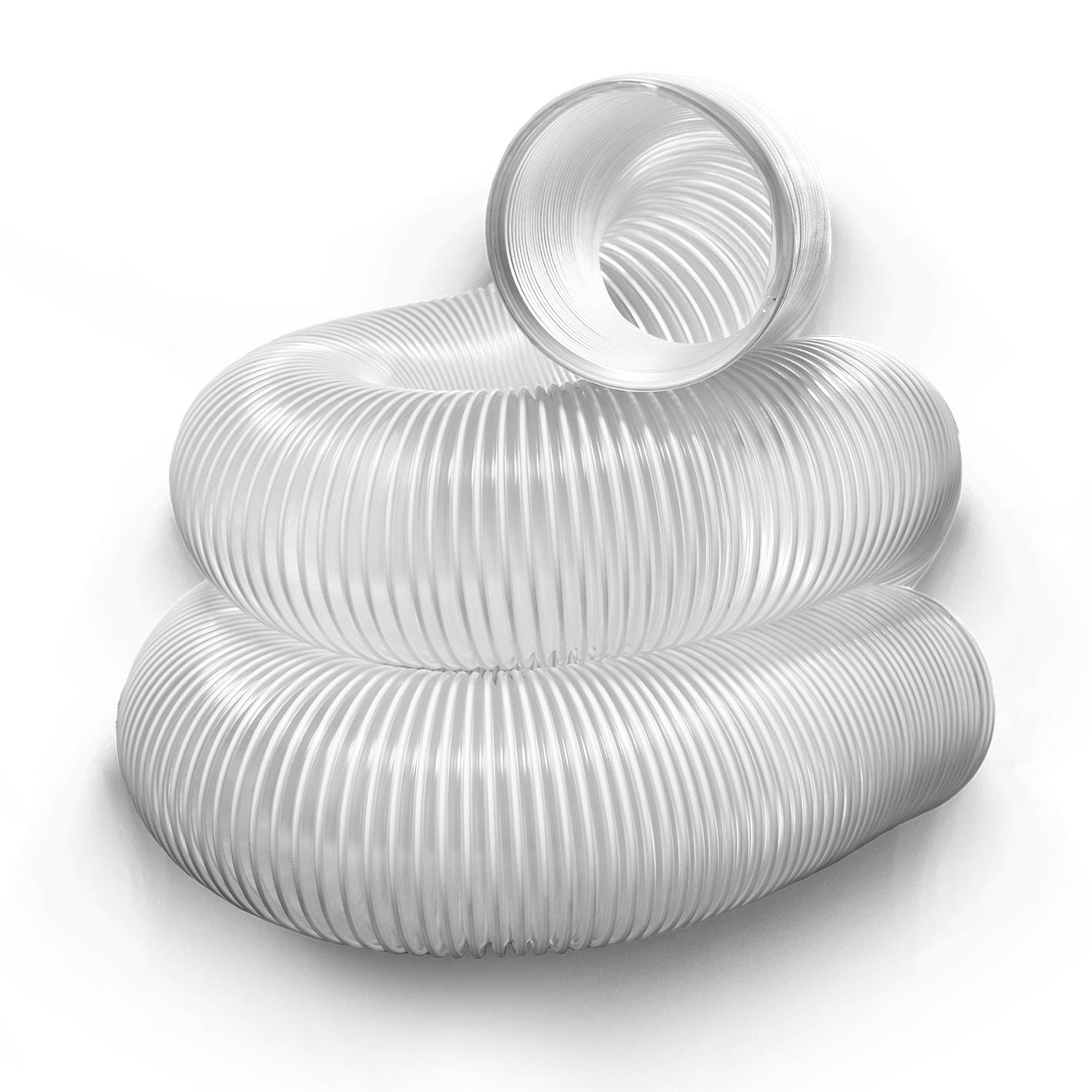 BAMATO Absaugschlauch 120mm mit 5 Meter Länge