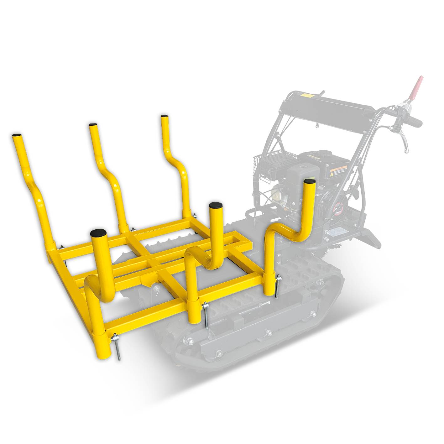 BAMATO Rungenaufsatz für Raupendumper MTR-300, MTR-300G und MTR-300H