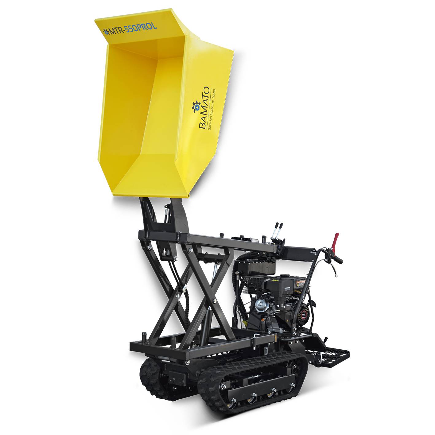 BAMATO Mini Raupendumper MTR-550PROL mit Liftfunktion