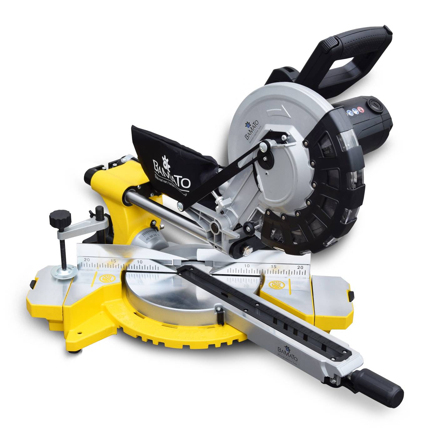 BAMATO Zug- Kapp- und Gehrungssäge KP-255 inkl. 2x Sägeblatt