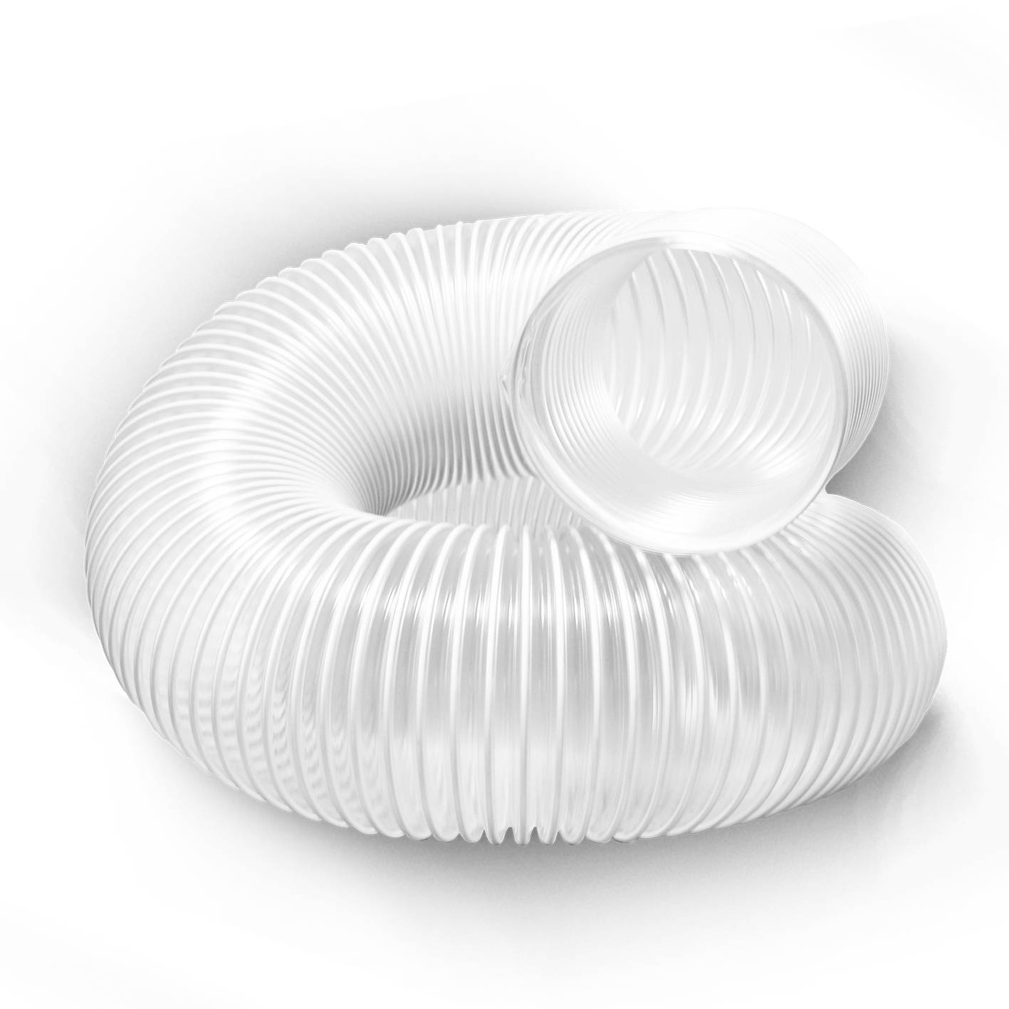 BAMATO Absaugschlauch 120mm mit 2,5 Meter Länge