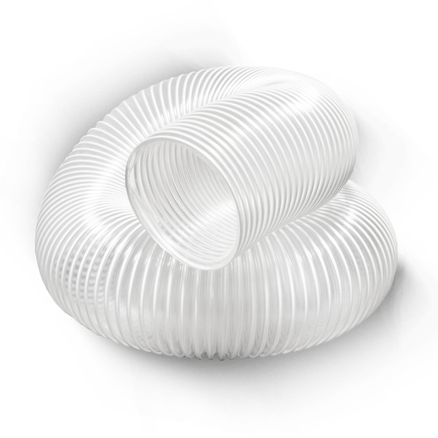 BAMATO Absaugschlauch 120mm mit 2,5 Meter Länge