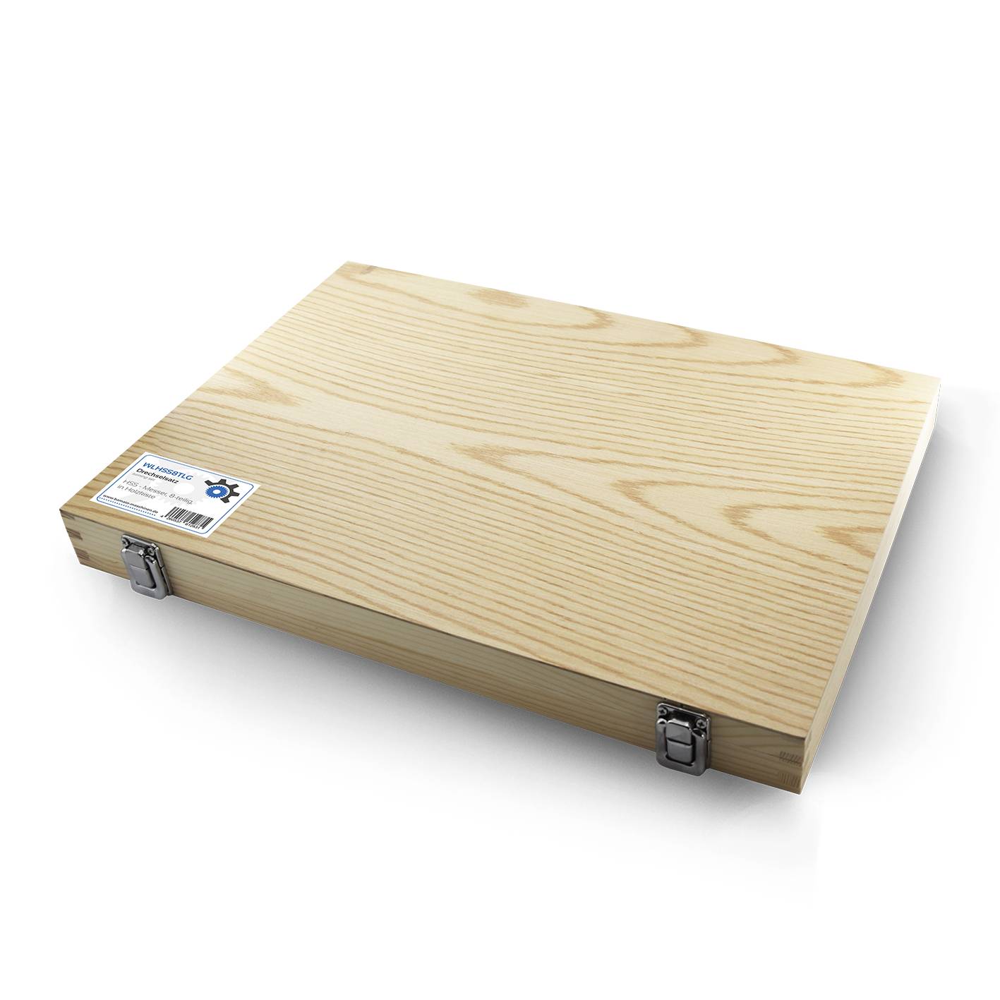 BAMATO HSS-Drechseleisen 8-teilig in Holzbox