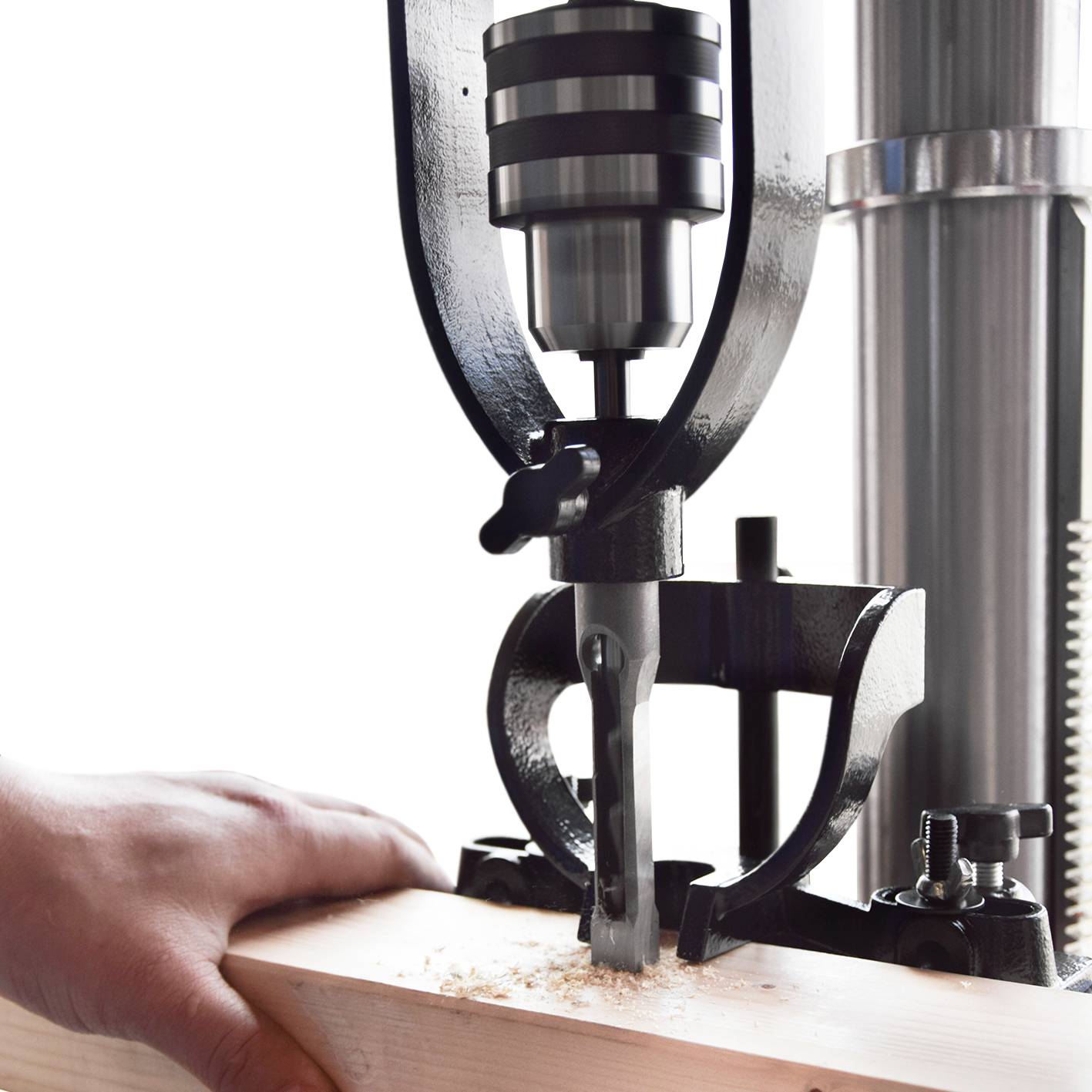 BAMATO Aufsatz für Stemmbohrer STM-65 inkl. 4x Stemmbohrer