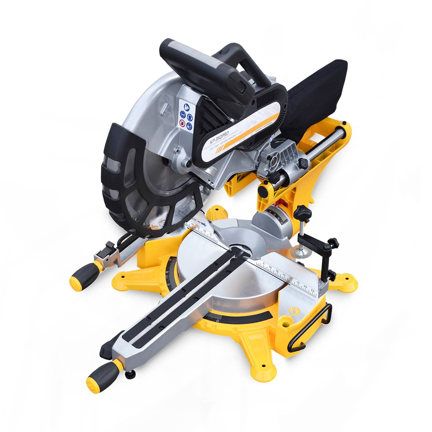 BAMATO Zug- Kapp- und Gehrungssäge KP-350PRO und Maschinenständer KST-2760