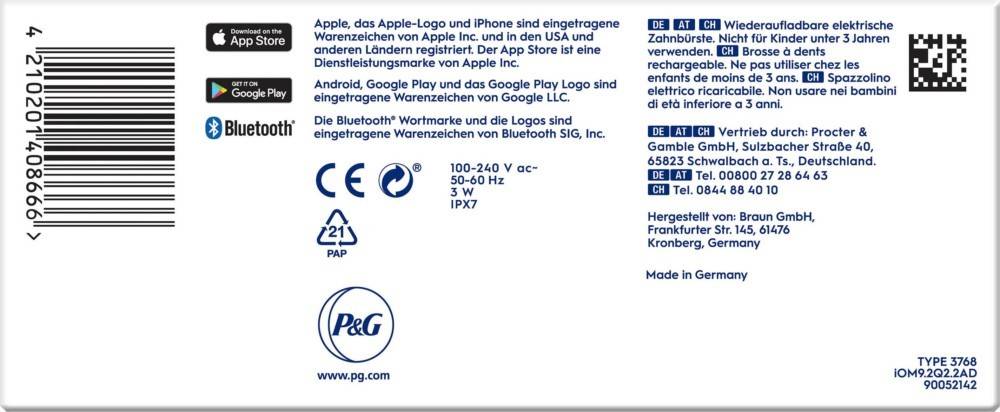 ORAL-B Zahnbürste iO Series 9N sw Onyx