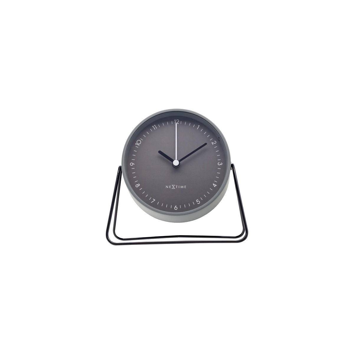 Tischwecker - 14 x 13 x 7 cm - grau - Berliner Tisch