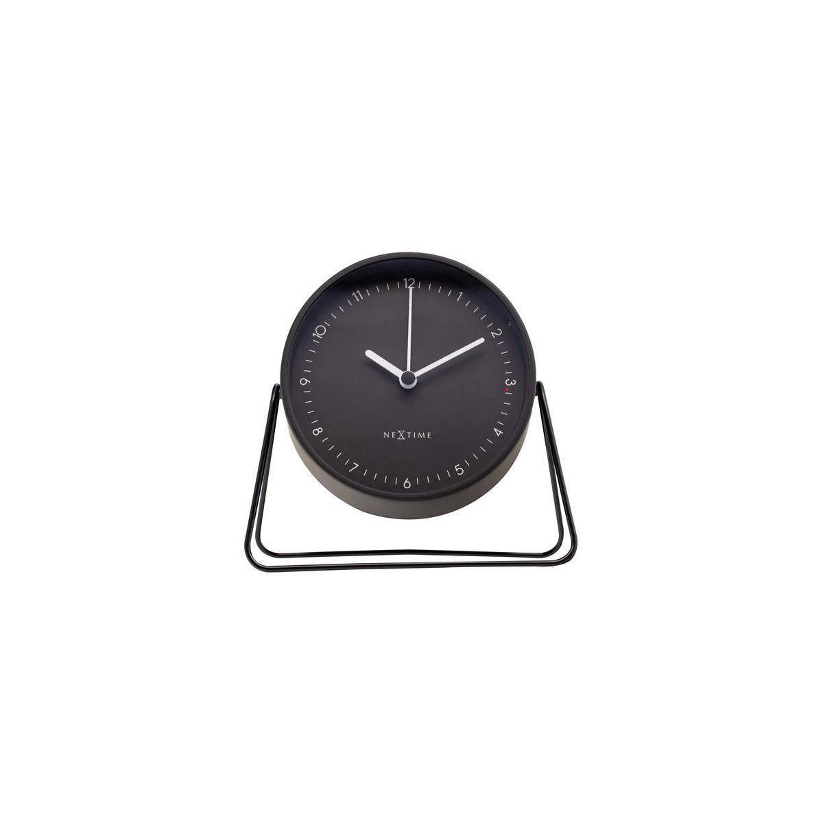 Tischwecker - 14 x 13 x 7 cm - schwarz - Berliner Tisch
