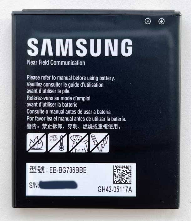 Original Samsung AKKU GALAXY XCOVER 6 PRO SM-G736B EB-BG736BBE