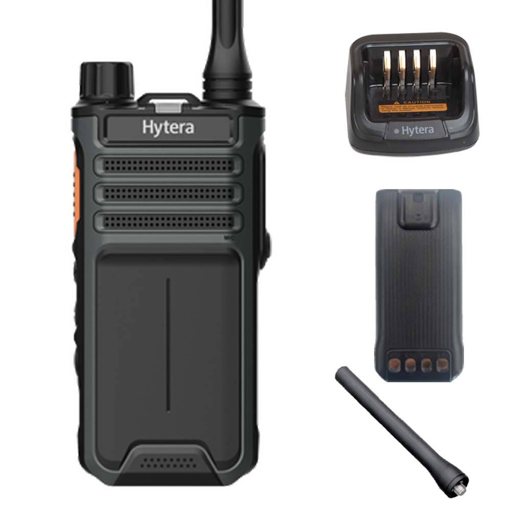 SET Hytera BP515 UHF Handfunkgerät Batterie Antenne Ladegerät BP515U1