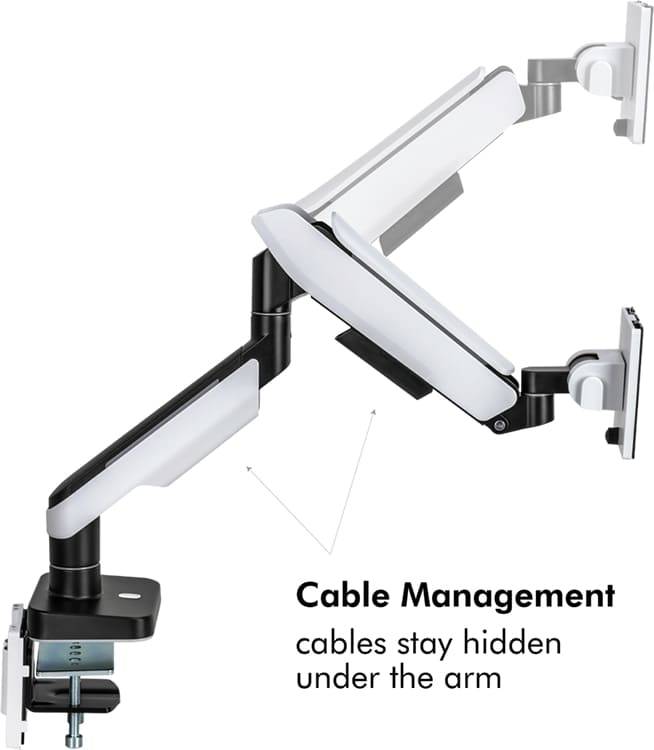 LOGILINK Monitorhalterung BP0162 17-49 Gasdruckfeder, Gaming