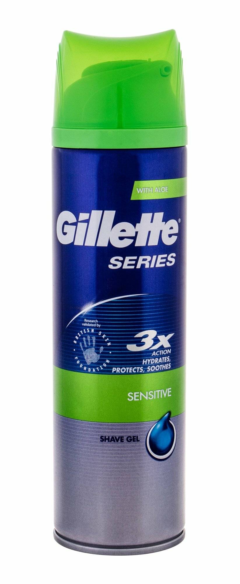 Gillette Series Sensitive Skin Rasiergel für empfindliche Haut