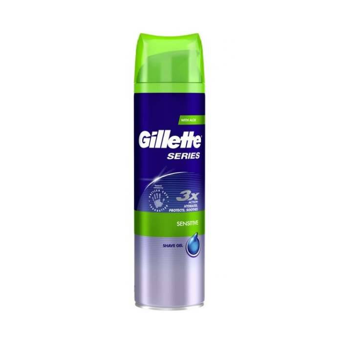 Gillette Series Sensitive Skin Rasiergel für empfindliche Haut