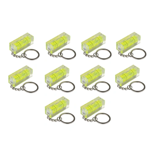 kabelmeister® Wasserwaage mit Schlüsselanhänger - 10er-Set kabelmeister® Wasserwaage mit Schlüsselanhänger - 10er-Set