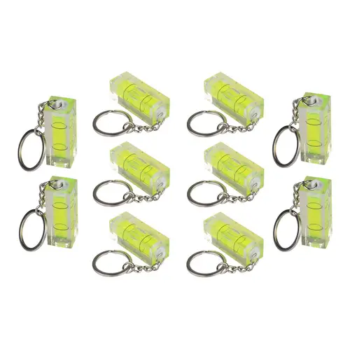 kabelmeister® Wasserwaage mit Schlüsselanhänger - 10er-Set kabelmeister® Wasserwaage mit Schlüsselanhänger - 10er-Set