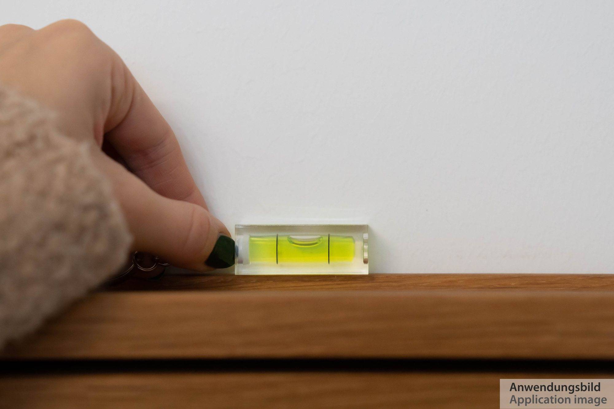 kabelmeister® Wasserwaage mit Schlüsselanhänger - 5er-Set