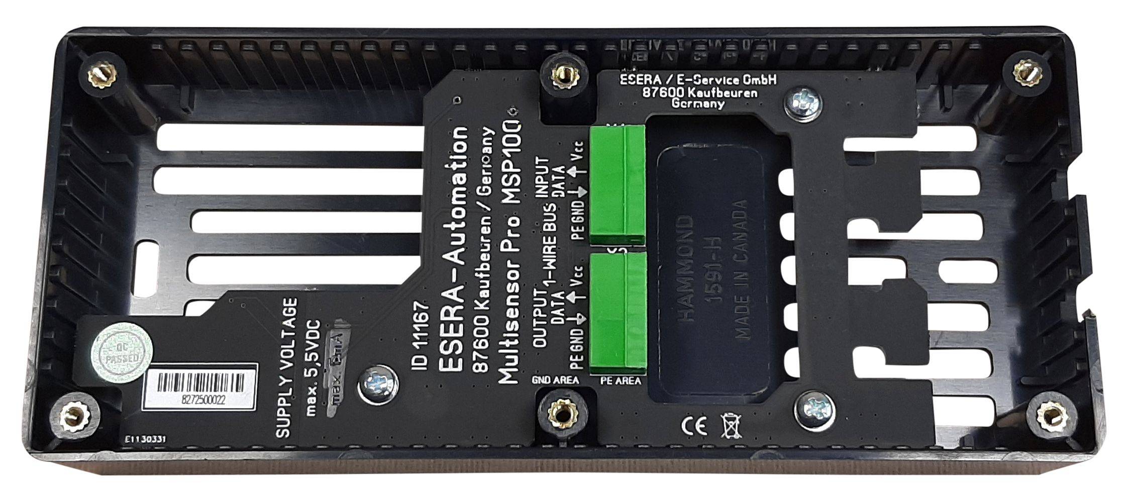 MSP100 Multisensor Pro, Türsensor, Data Center, schwarz