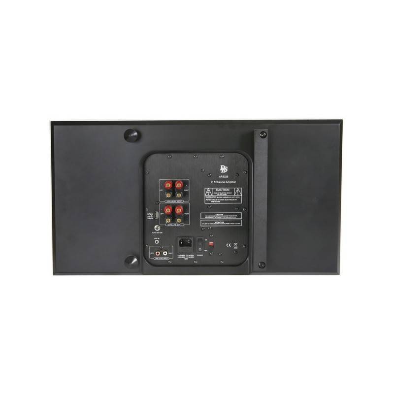 DLS Flatsub Stereo-One, aktiver Wand-Subwoofer, weiß 1 Stück B-Ware