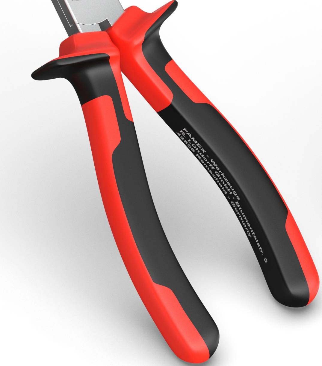 FAMEX 3154 Telefonzange - mit zusätzlich induktiv gehärteten Schneiden - 200mm