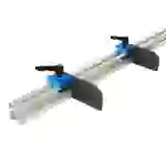SCHMIDT systemprofile Längenanschlag C 2m Aluminium-Profil Säge-Anschlag Links-Rechts Maßband 2x Ablängklappe SCHMIDT systemprofile Längenanschlag C 2m Aluminium-Profil Säge-Anschlag Links-Rechts Maßband 2x Ablängklappe
