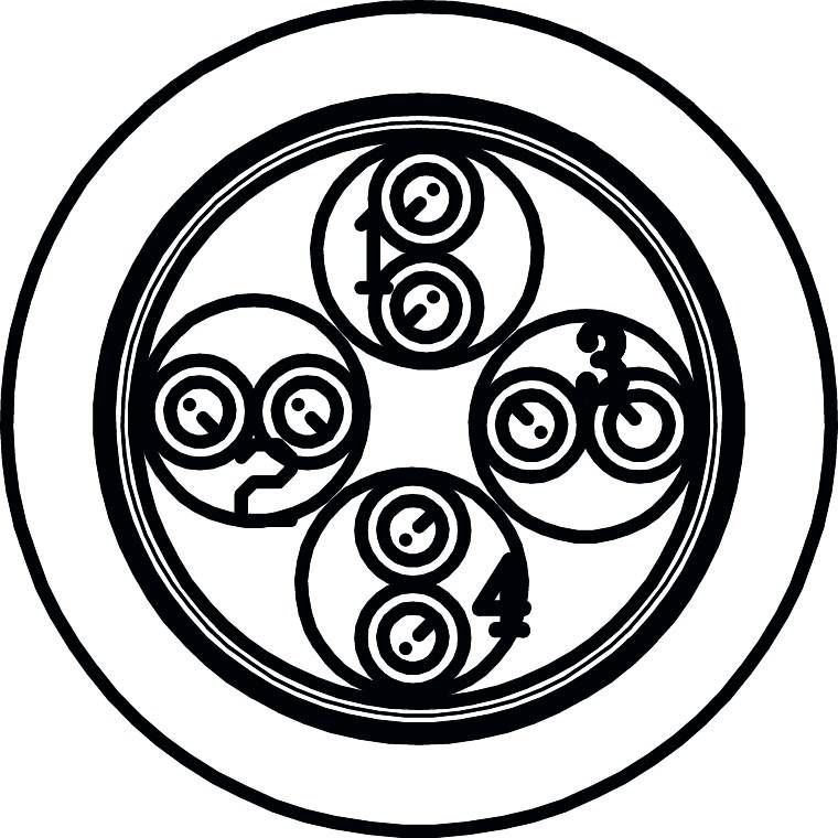 goobay CAT 5e Netzwerkkabel F/UTP gelb 100 m