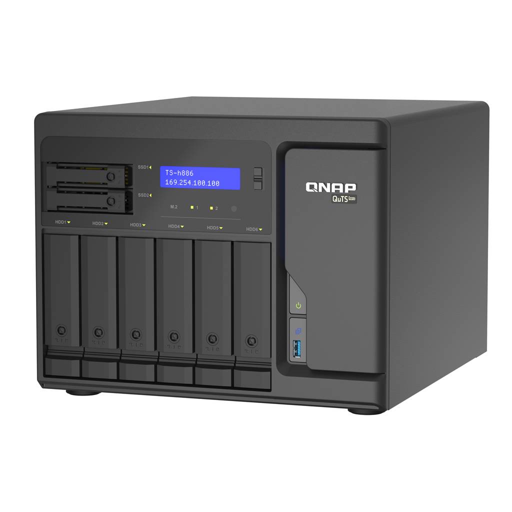 QNAP TS-h886 - NAS-Server - 8 Schächte - SATA 6Gb/s