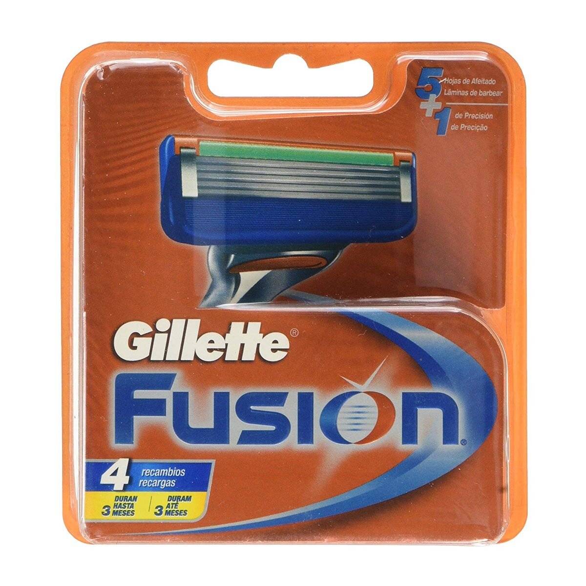 Gillette Fusion Ersatzklingen Set 4 Stück