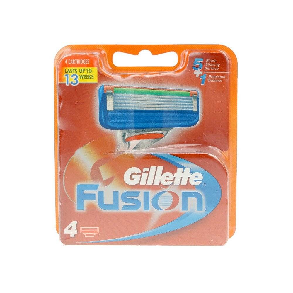 Gillette Fusion Ersatzklingen Set 4 Stück