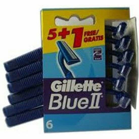 Gillette Blue II 6 Einheiten