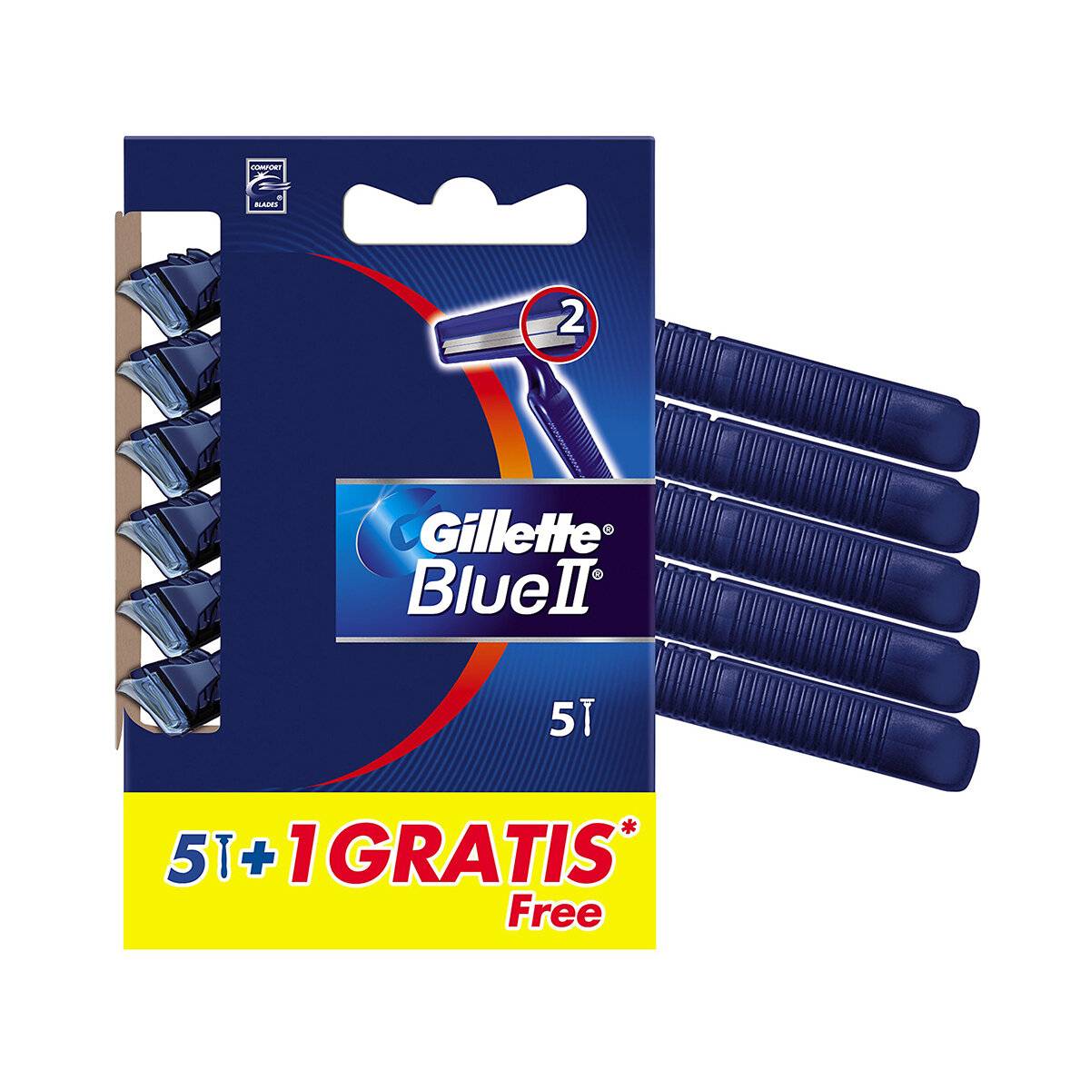Gillette Blue II 6 Einheiten