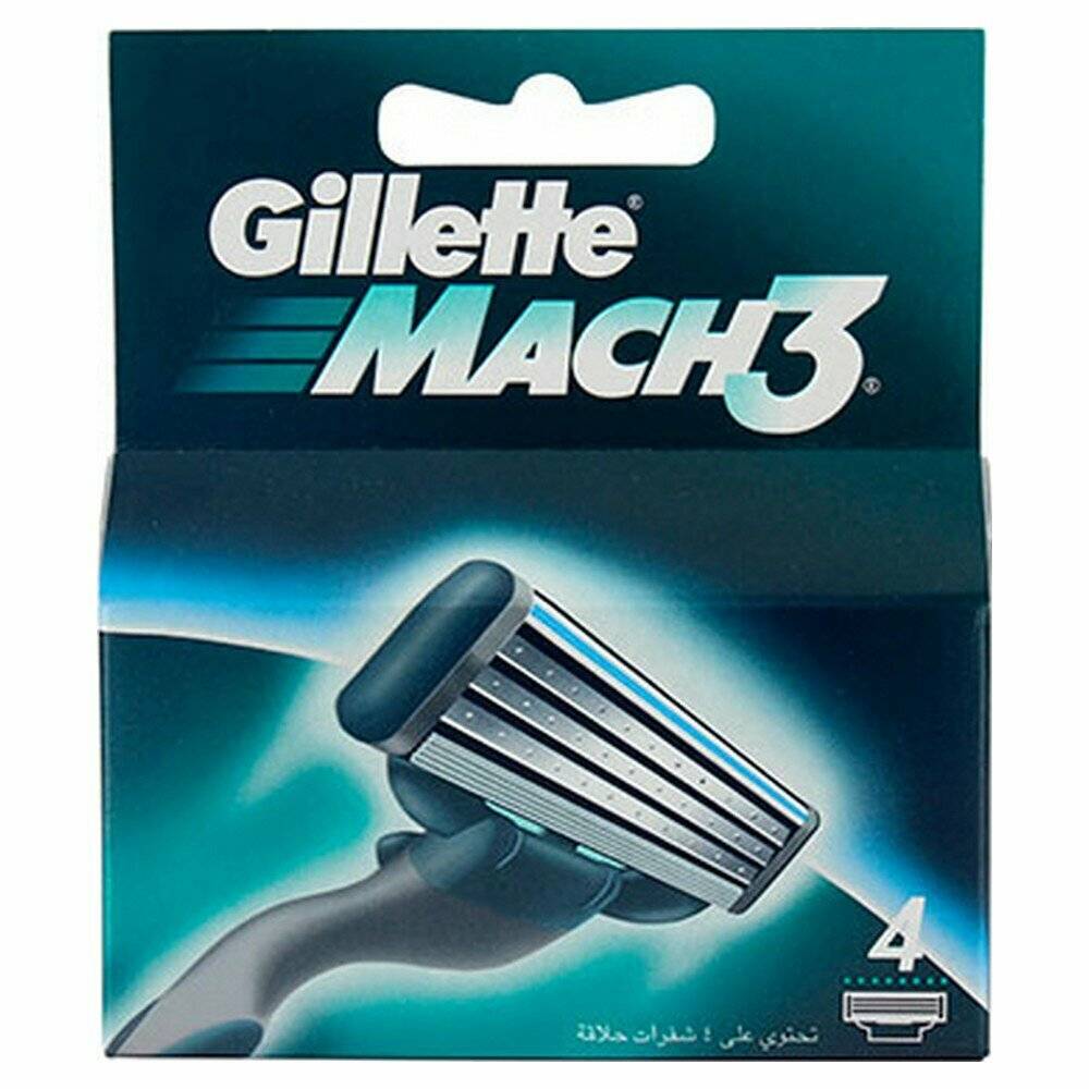 Gillette Mach 3 Einwegrasierer 4 Stück M