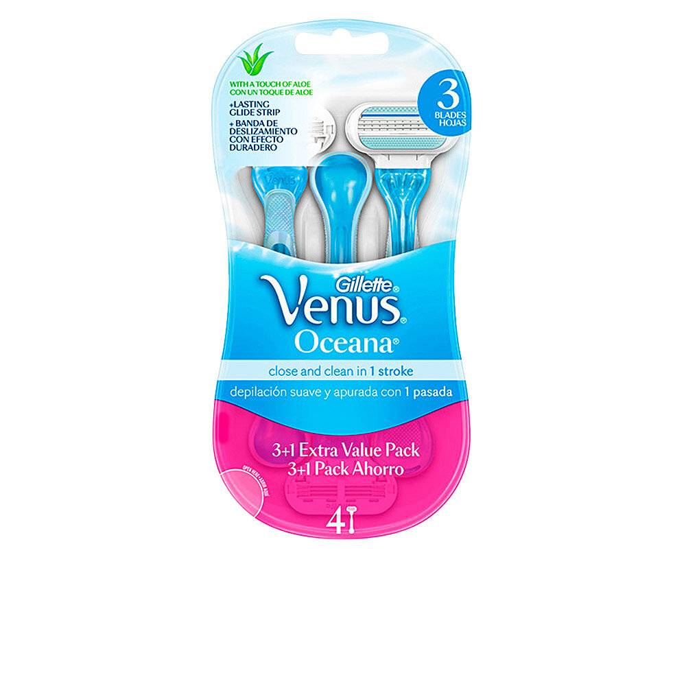 Gillette Venus Oceana Rasiermesser 4 Einheiten
