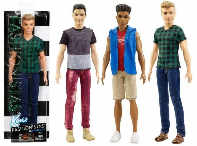 Barbie Ken Fashionista Doll assorted