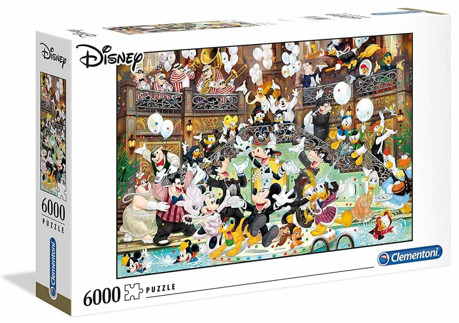 Clementoni - Disney Gala - 6000 Teile Puzzle - High Quality Collection