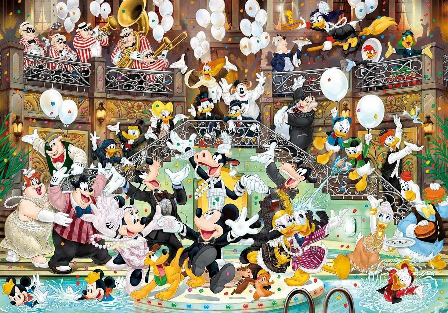 Clementoni - Disney Gala - 6000 Teile Puzzle - High Quality Collection