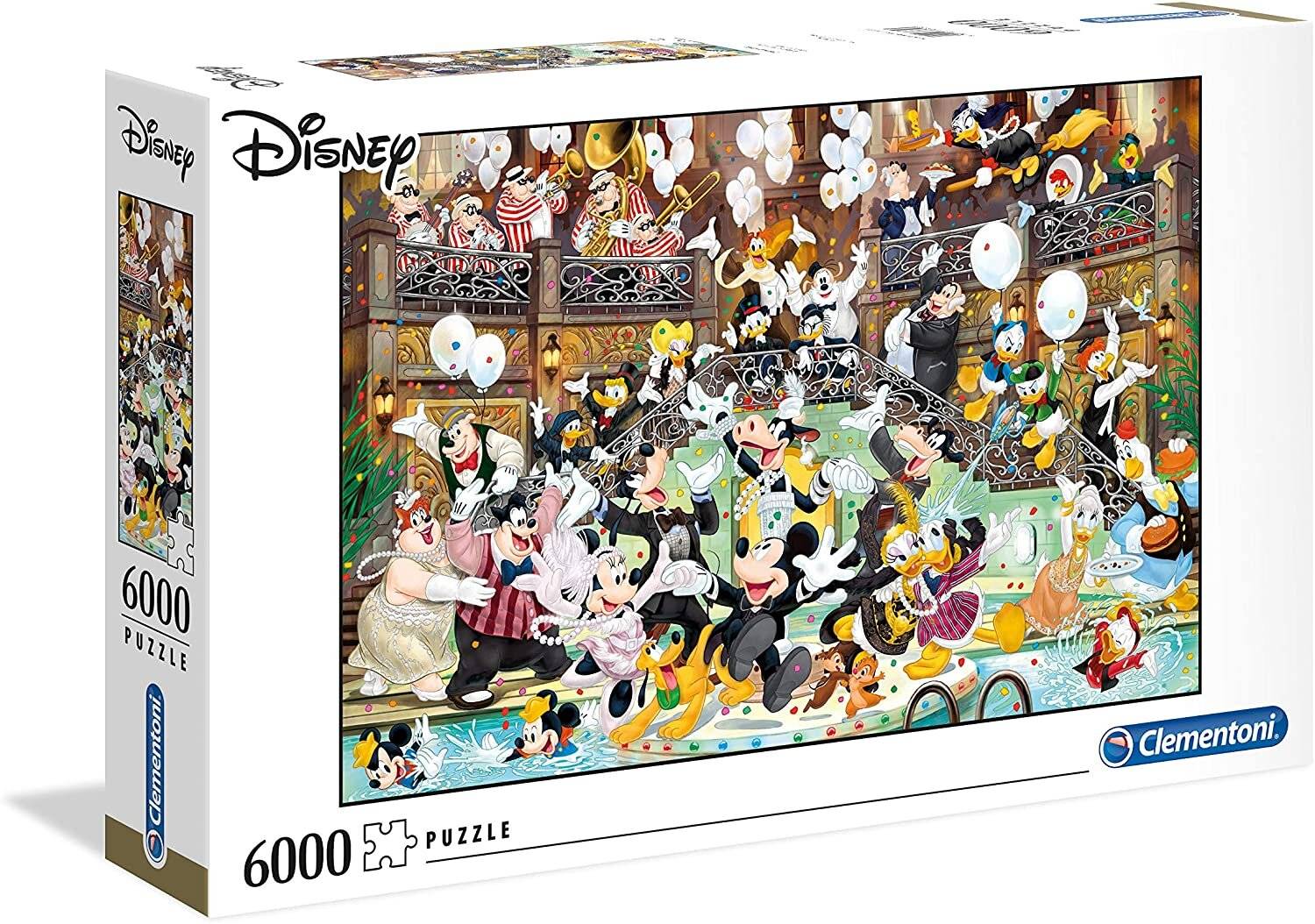 Clementoni - Disney Gala - 6000 Teile Puzzle - High Quality Collection