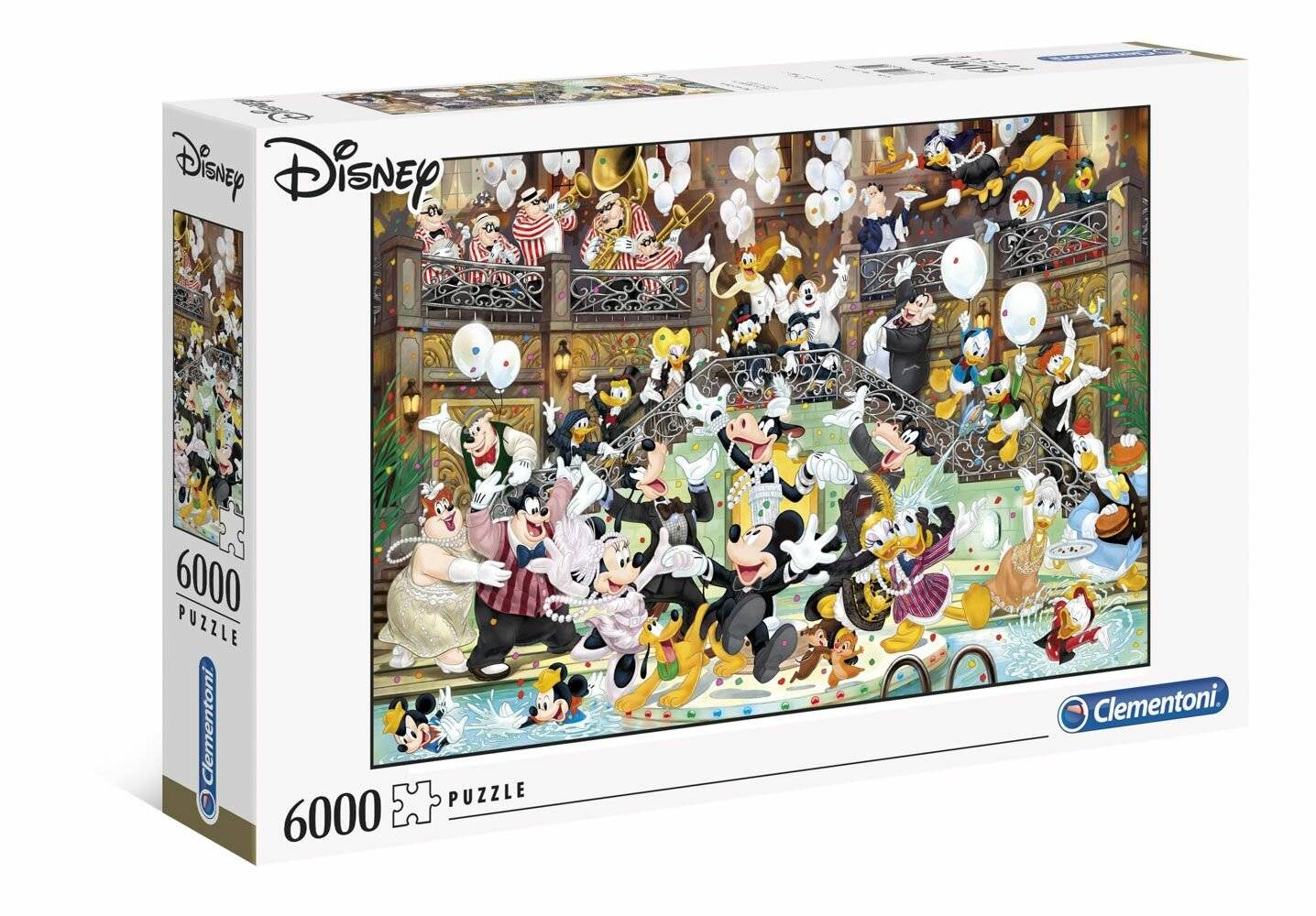 Clementoni 36525 - Disney Gala - 6000 Teile Puzzle - High Quality Collection