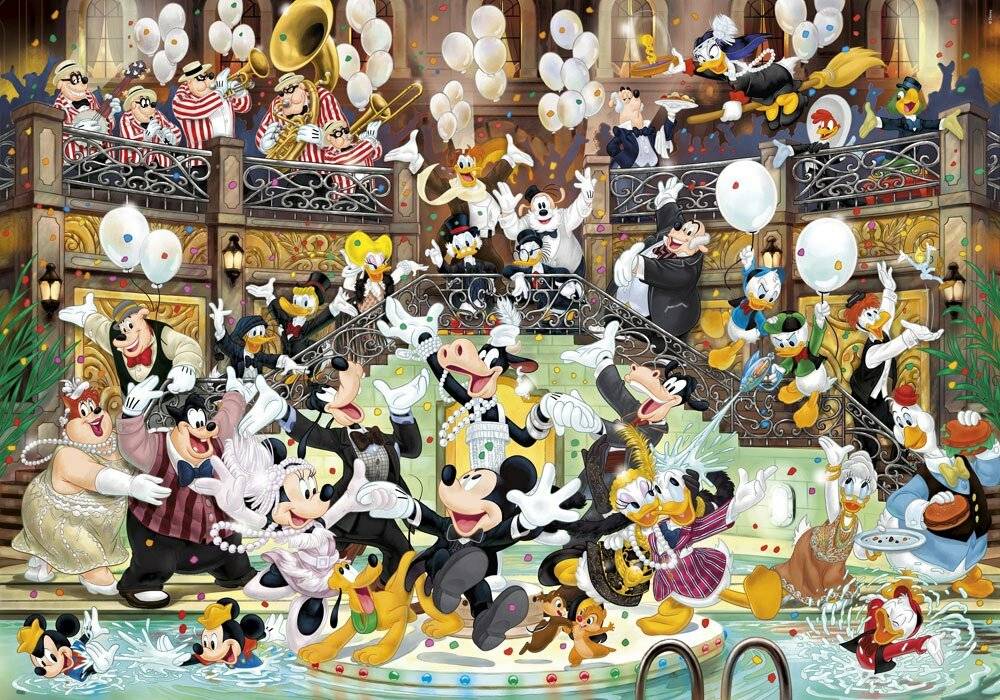 Clementoni 36525 - Disney Gala - 6000 Teile Puzzle - High Quality Collection