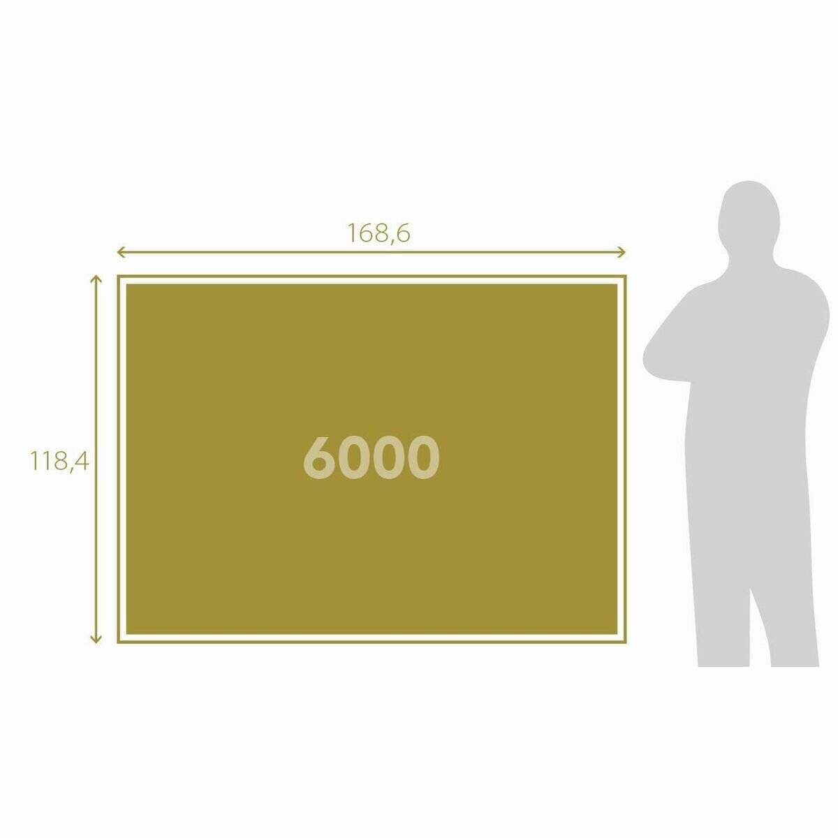 Clementoni 36526 - Antike See-Karte - 6000 Teile Puzzle - High Quality Collection