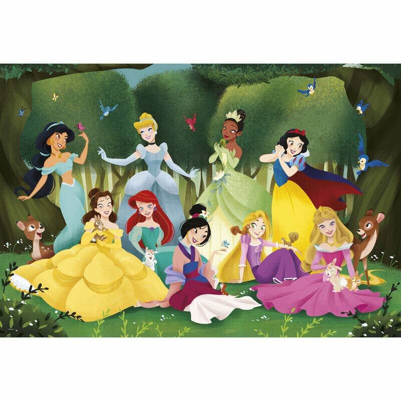 Clementoni 20257 - Princess - 24 Teile Puzzle - Special Series Puzzle - Maxi Play for Future