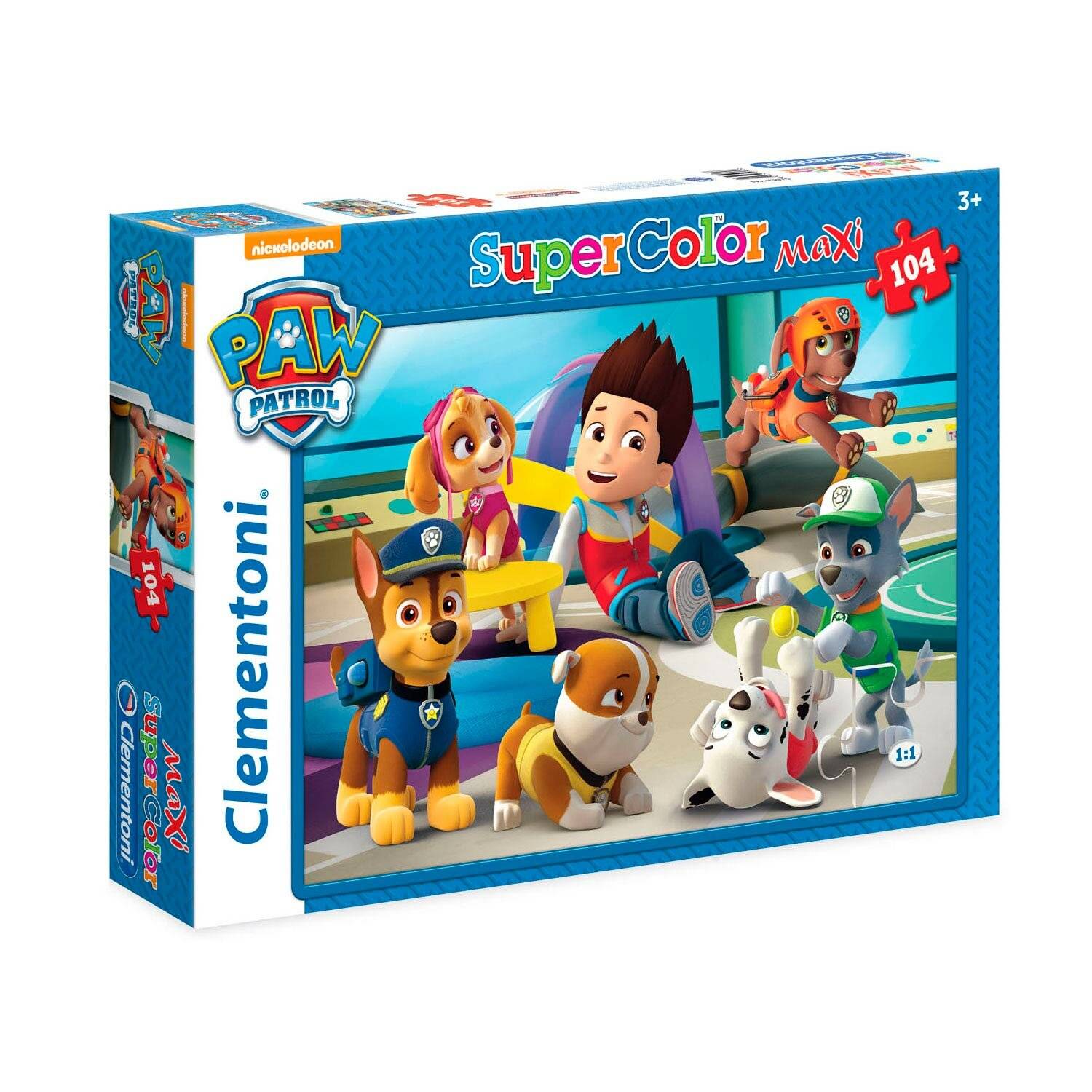 Clementoni 23970 - 104 Teile Maxi Puzzle - Paw Patrol