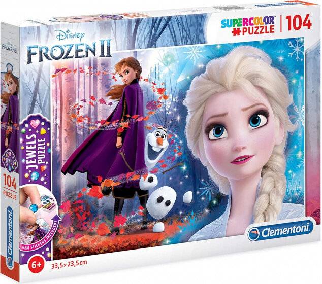 puzzle Frozen II junior Karton 104 Teile